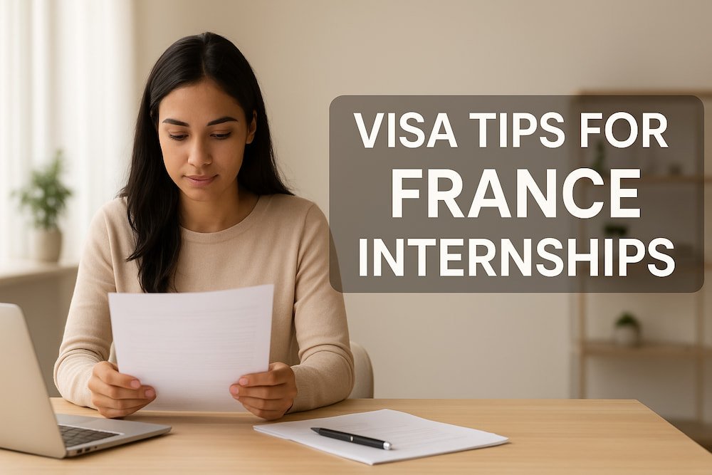 Visa Tips for France Internships: Complete Guide for International Students | Destiny Calling