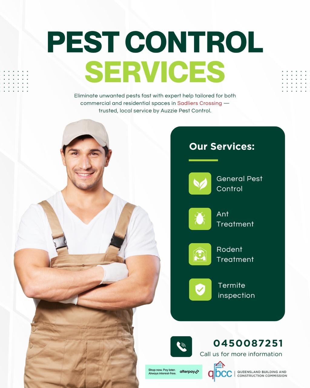 Pest Control Services Sadliers Crossing - Auzzie Pest Control