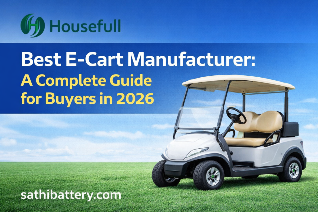 Best E-Cart Manufacturer: A Complete Guide for Buyers in 2026