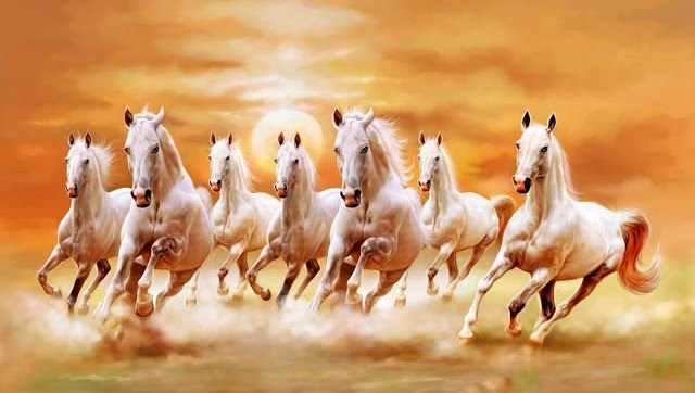 The Enigmatic Beauty of Seven Horse Paintings - Art Blog