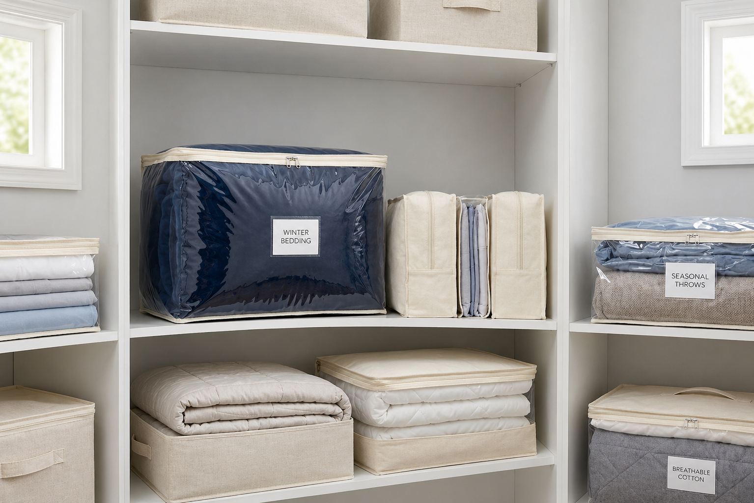 Best Ways to Store Bedding Between Seasons  – Madison Park