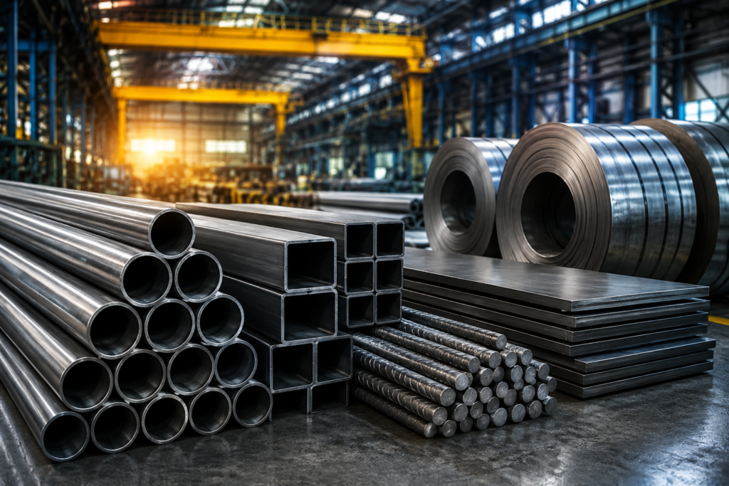 Industrial Steel Supplier India – High-Quality Steel for Industry