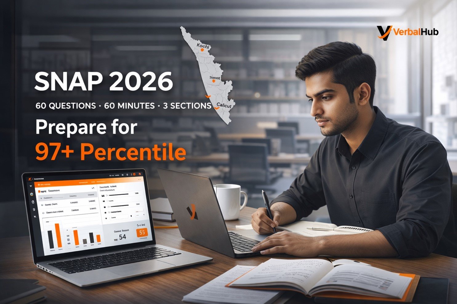 SNAP 2026 Syllabus: High-Weightage Topics for 97+ Percentile | VerbalHub