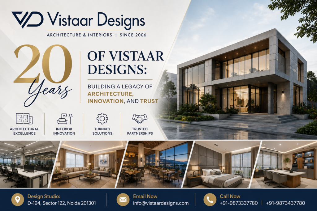 20 Years of Vistaar Designs: Building a Legacy of Architecture, Innovation, and Trust