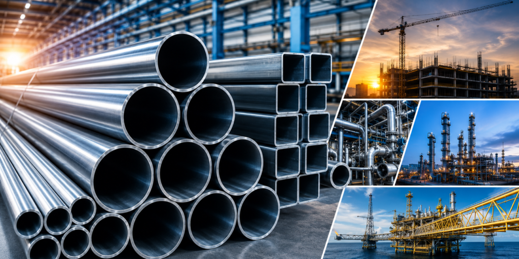 High-Quality Steel Pipes for Industrial Use and Industrial Growth