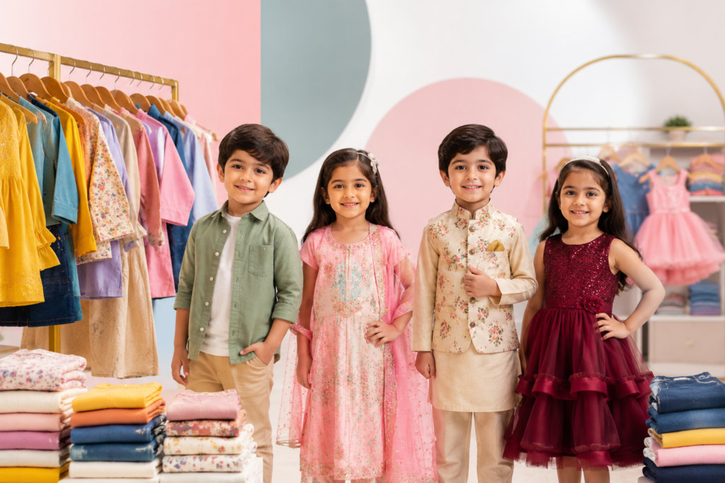 Leading Children's Clothing Supplier Delhi for Affordable