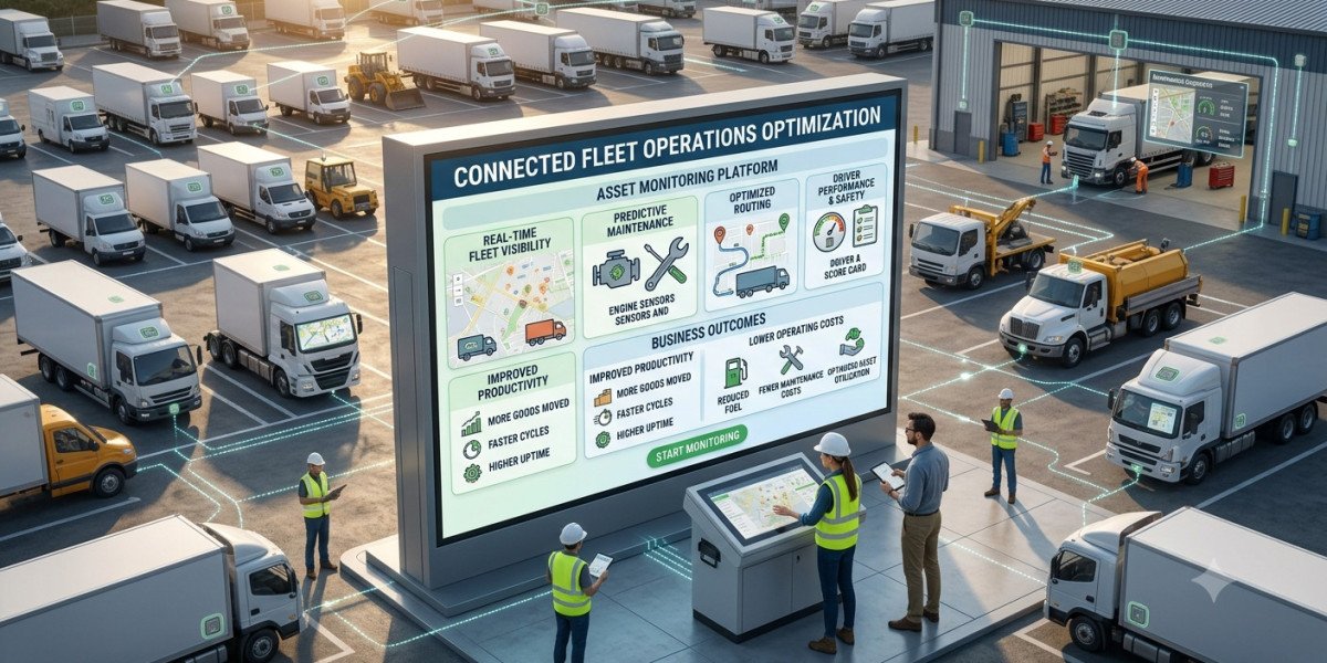 How Connected Fleet Operations Improve Productivity and Lower Operating Costs