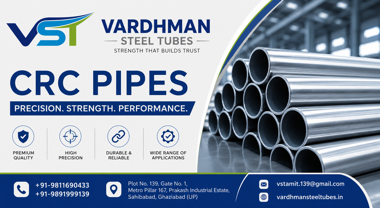 CRC Pipes vs. ERW Pipes: Which One Is Right for Your Project?