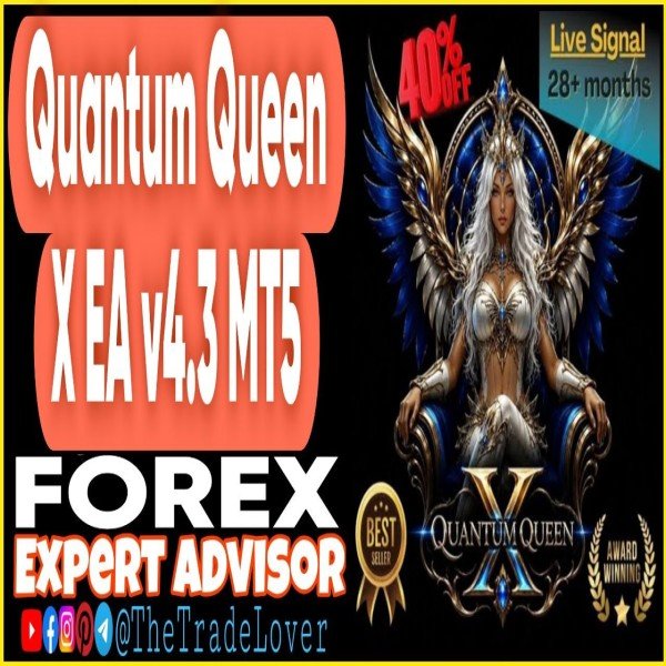 Quantum Queen X EA v4.3 MQ5 Source Code (Works on Build 6061) | Forex Robot | MT5 Expert Advisor - The Trade Lovers