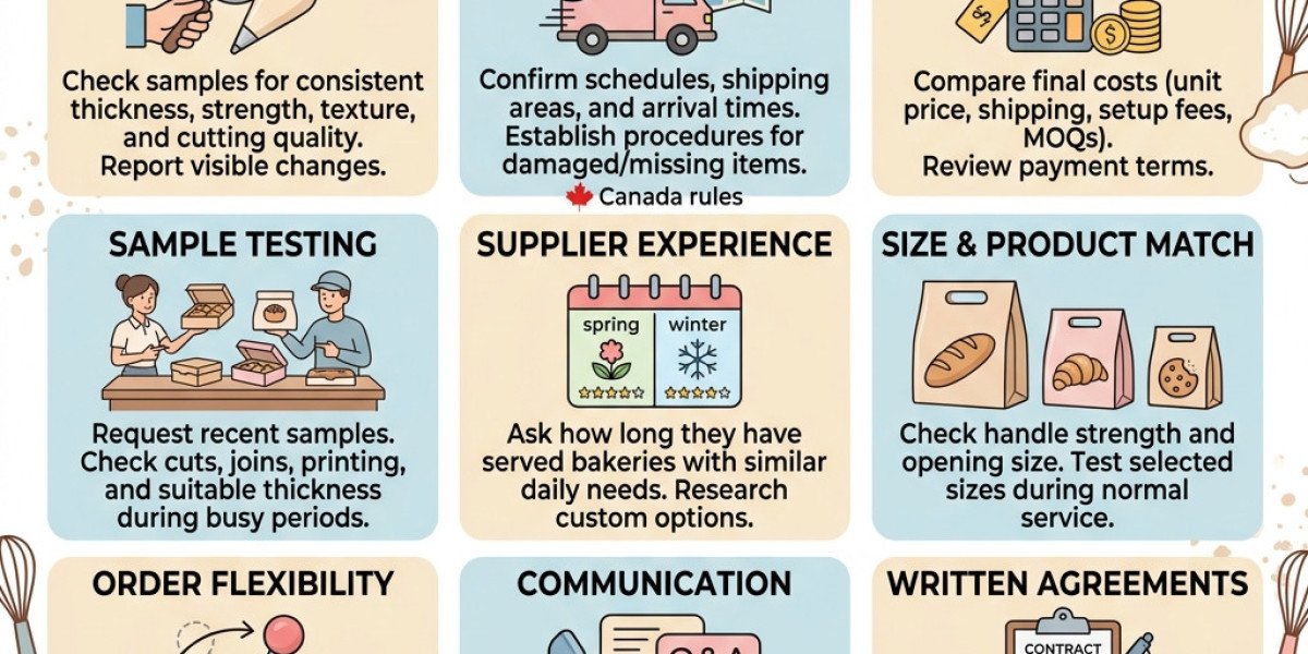 What Should Bakeries Check Before Choosing Suppliers?