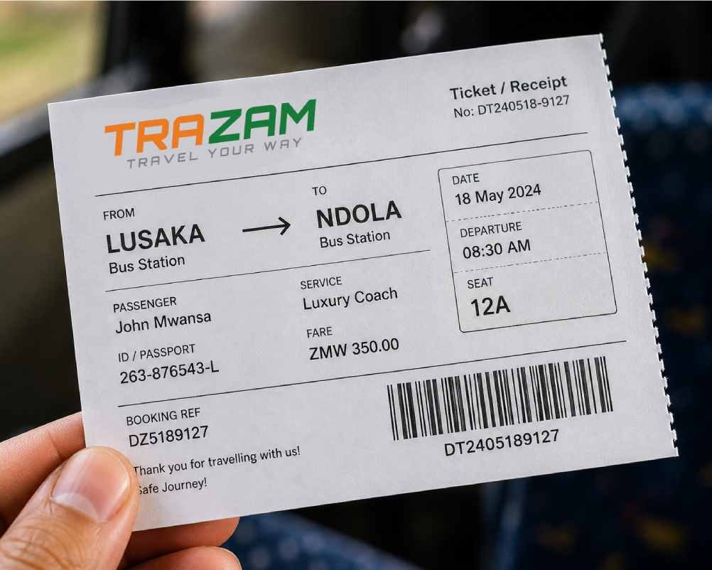 Zambia Bus Tickets: Prices and Classes Explained
