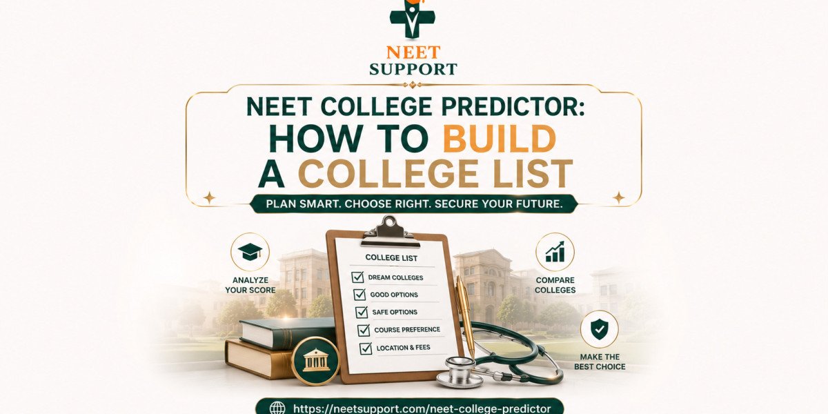 NEET College Predictor: How to Build a College List | NEET Support