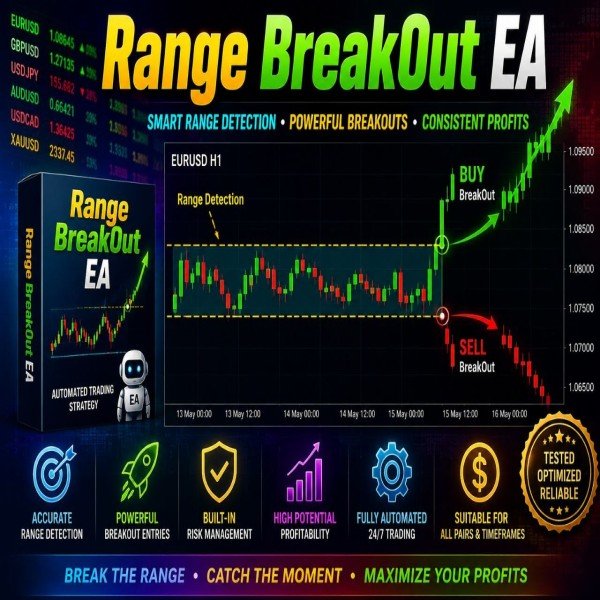 Range BreakOut EA v1.01 MT5 - AtomFX Store