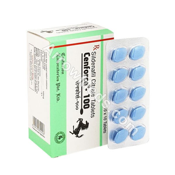 Cenforce 100 mg (Sildenafil) – Uses, Dosage & Benefits