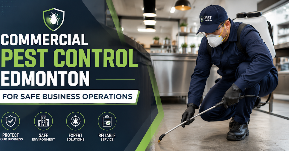 Commercial Pest Control Edmonton for Safe Business Operations