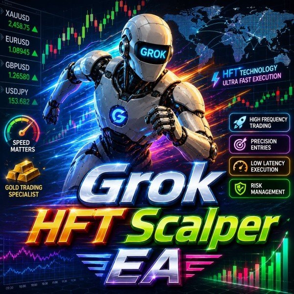 Grok HFT Scalper EA v1.2 MT5 - AtomFX Store