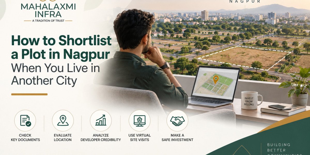 How to Shortlist a Plot in Nagpur When You Live in Another City