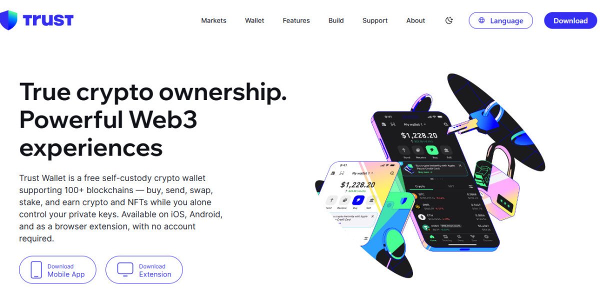 Trust® Wallet - Download Wallet Extension | NFTs and DeFi