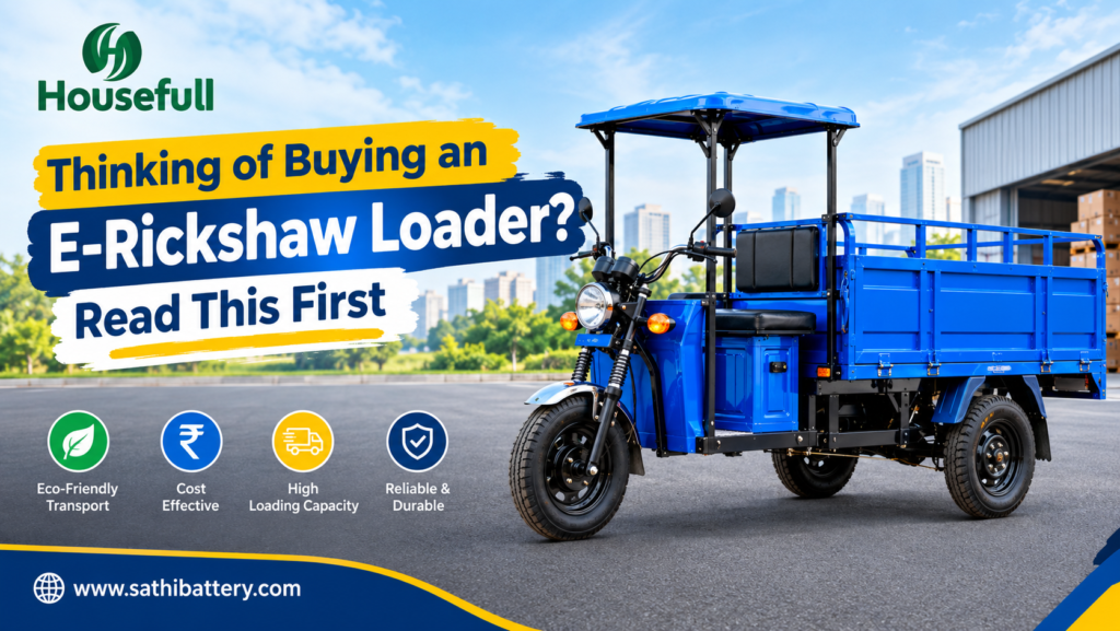 E-Rickshaw Loader: Buying Guide & Price | Housefull E-Rickshaw