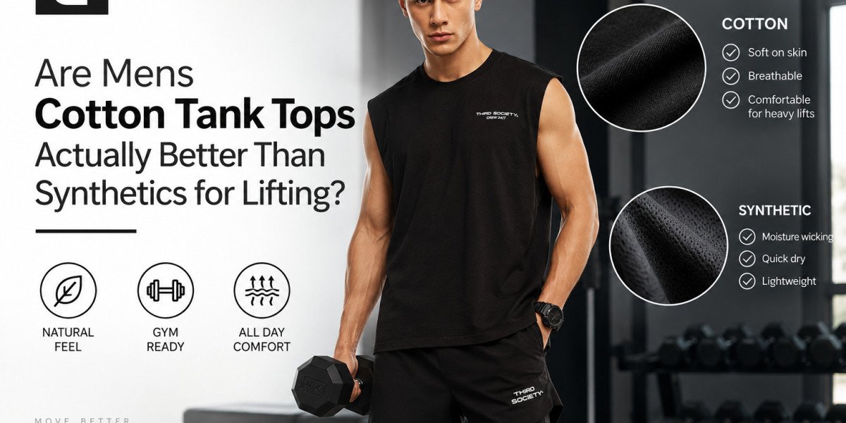 Are Mens Cotton Tank Tops Actually Better Than Synthetics for Lifting?