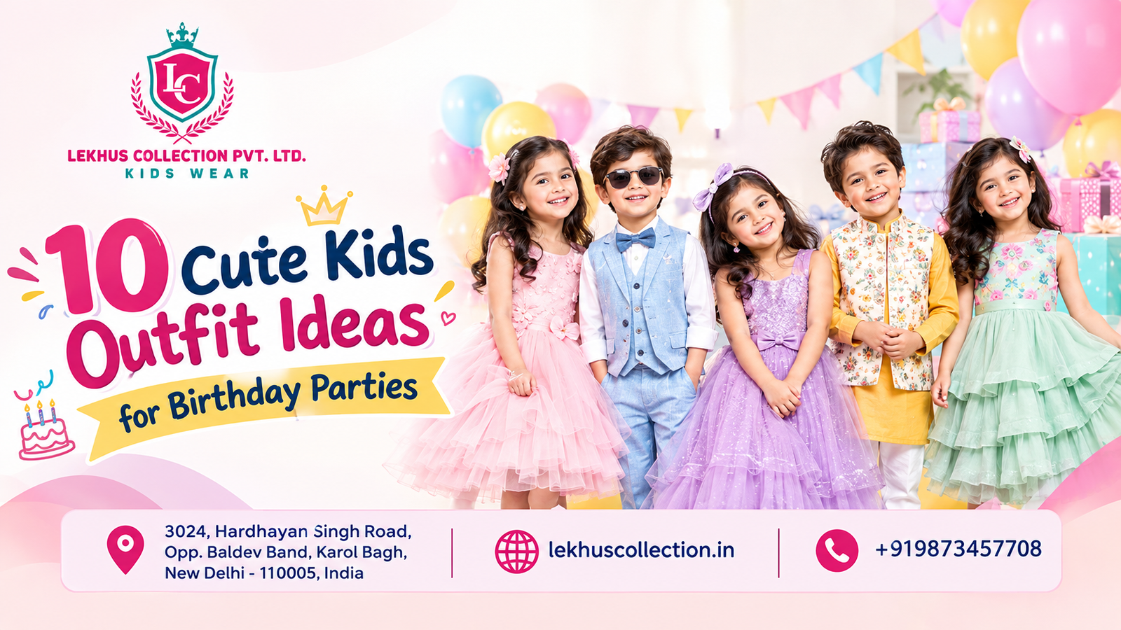 10 Cute Kids Outfit Ideas for Birthday Parties