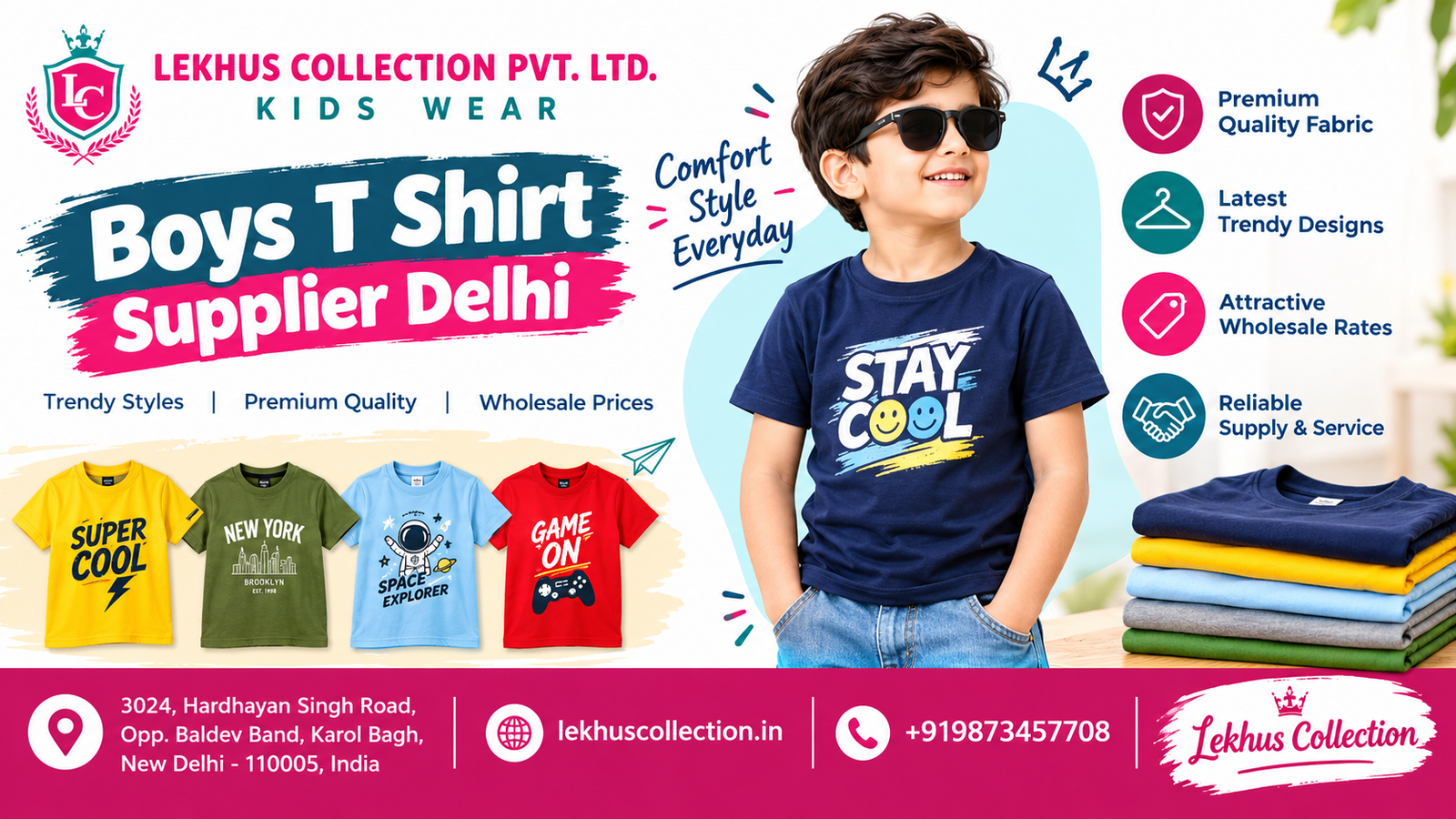 Boys T-Shirt Supplier Delhi: Quality & Wholesale Guide