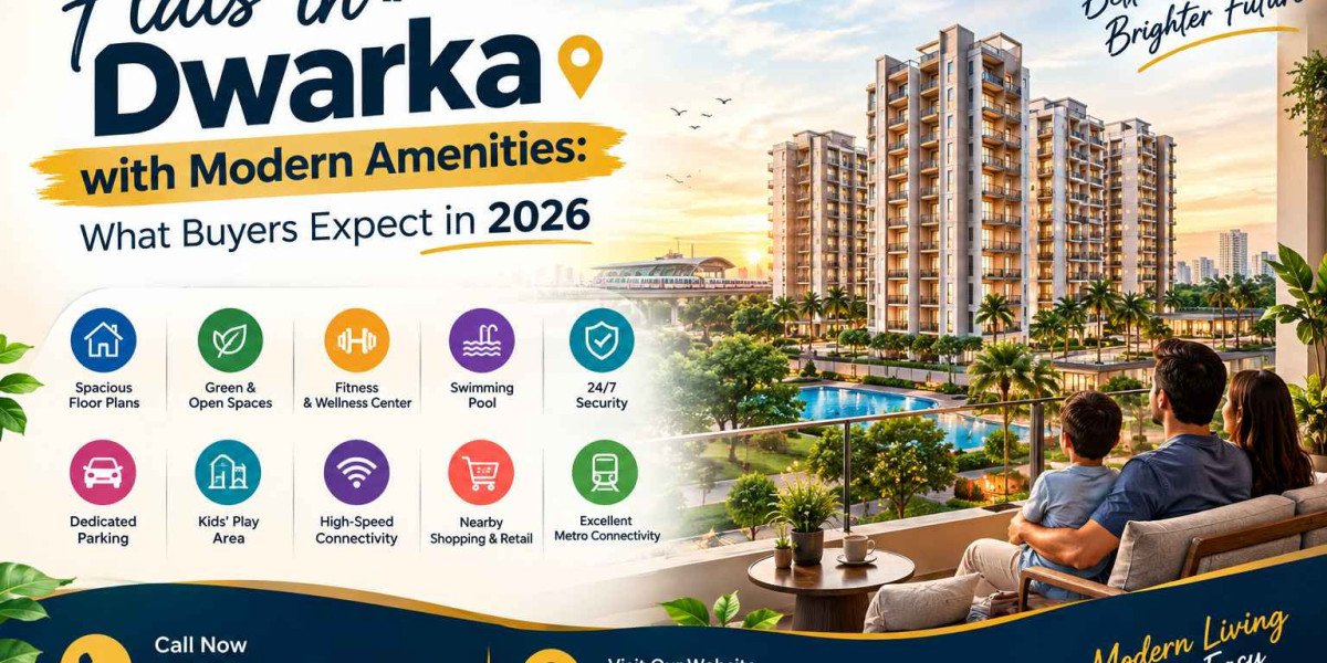 Flats in Dwarka with Modern Amenities: What Buyers Expect in 2026