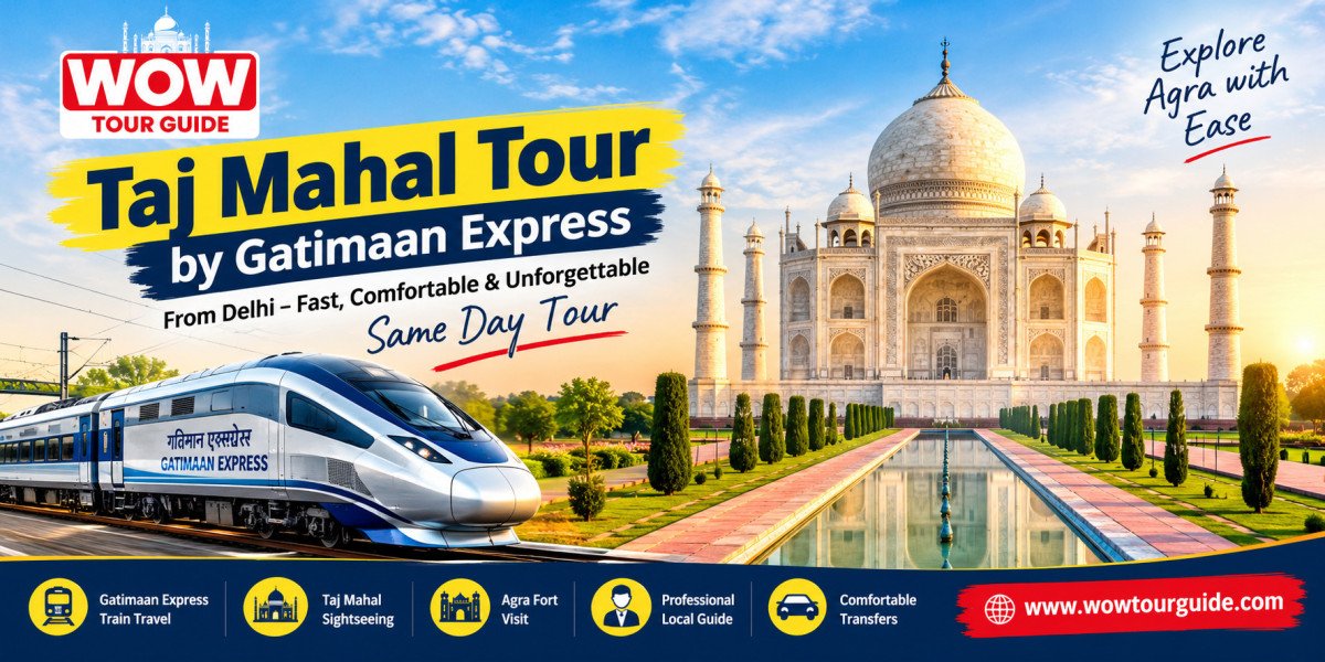 Taj Mahal Tour by Gatimaan Express: A Superfast Train Journey from Delhi