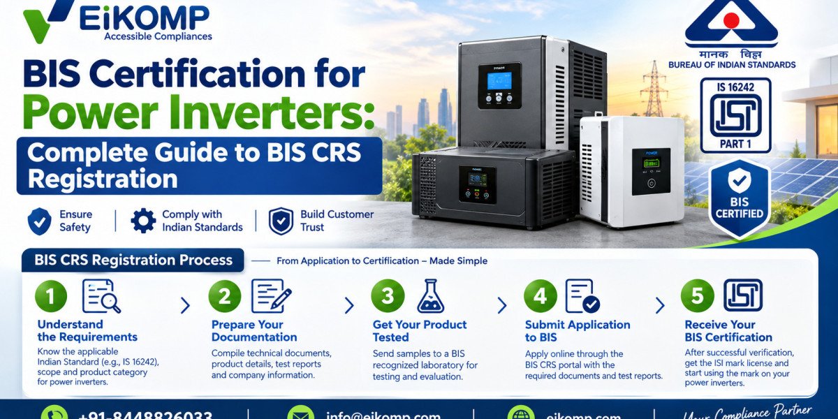 BIS for Power Inverters: Certification, CRS Registration & Requirements