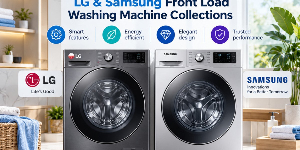 Aarav Electronics Highlights LG and Samsung Front Load Washing Machine Collections