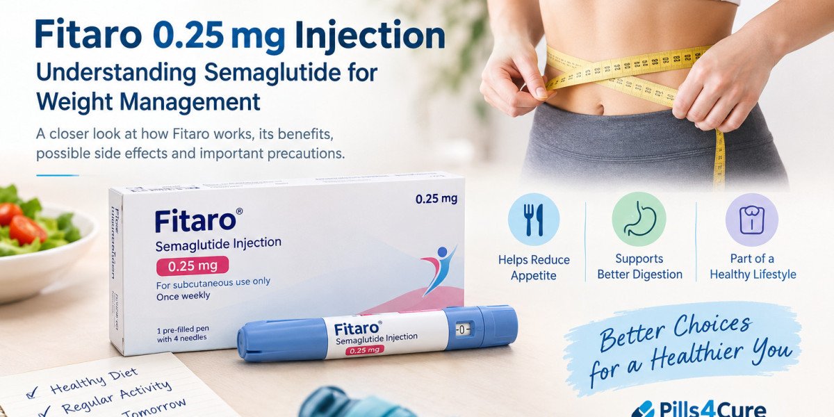 Fitaro 0.25 mg Injection: A Beginner’s Guide to Semaglutide and Weight Management